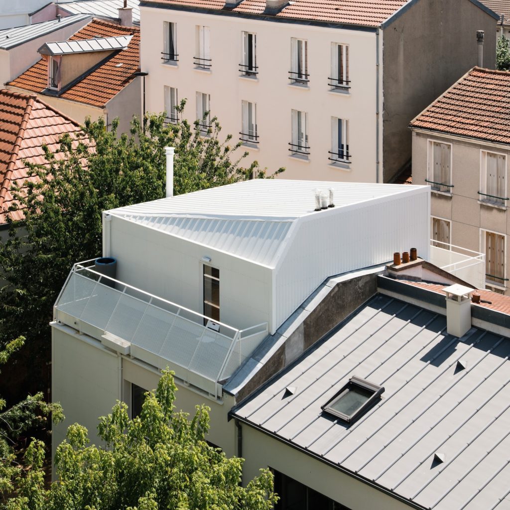 Surélévation d’une maison à Malakoff